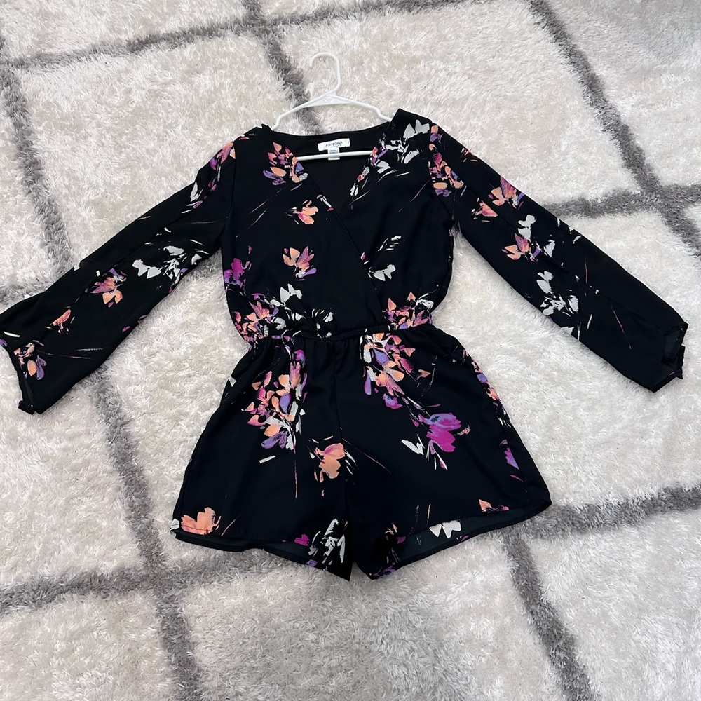 Long sleeve romper
